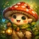 Colorful fantasy creature avatar for user review, vibrant and expressive